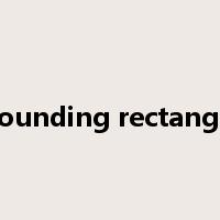 bounding rectangle是什么意思