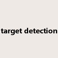 target detection是什么意思