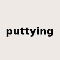 puttying是什么意思