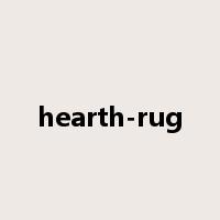 hearth-rug是什么意思