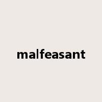 malfeasant是什么意思