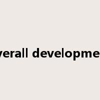 overall development是什么意思