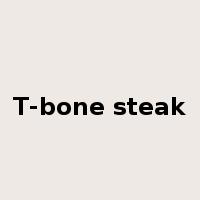 T-bone steak是什么意思