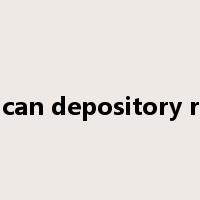American depository receipt是什么意思