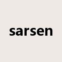 sarsen是什么意思