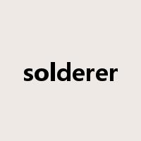 solderer是什么意思