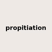 propitiation是什么意思