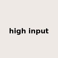high input是什么意思