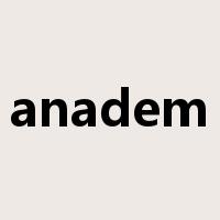 anadem是什么意思