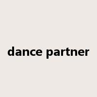 dance partner是什么意思