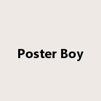 Poster Boy是什么意思