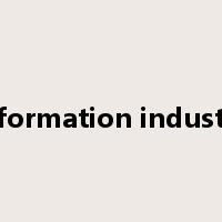 information industry是什么意思