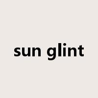 sun glint是什么意思