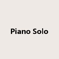 Piano Solo是什么意思