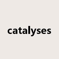catalyses是什么意思