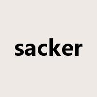 sacker是什么意思
