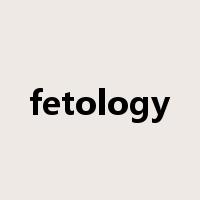fetology是什么意思