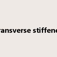 transverse stiffener是什么意思