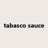 tabasco sauce是什么意思