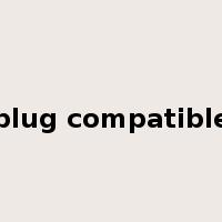 plug compatible是什么意思