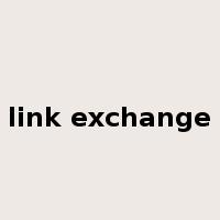 link exchange是什么意思