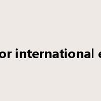 institute for international economics是什么意思