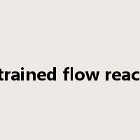 entrained flow reactor是什么意思