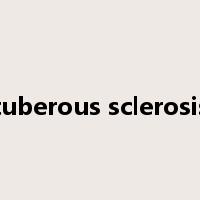 tuberous sclerosis是什么意思