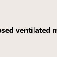 enclosed ventilated motor是什么意思