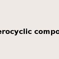 heterocyclic compound是什么意思