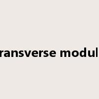 transverse module是什么意思