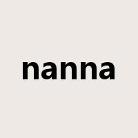 nanna是什么意思