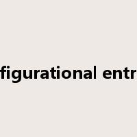 configurational entropy是什么意思