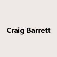 Craig Barrett是什么意思