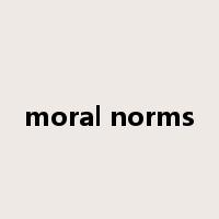 moral norms是什么意思