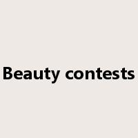 Beauty contests是什么意思