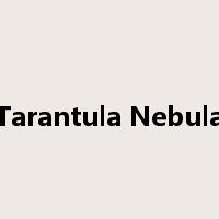 Tarantula Nebula是什么意思