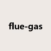 flue-gas是什么意思