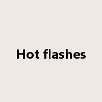 Hot flashes是什么意思