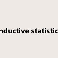 inductive statistics是什么意思