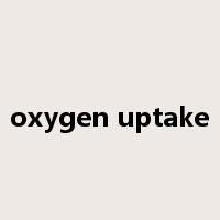 oxygen uptake是什么意思