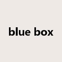 blue box是什么意思