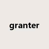 granter是什么意思