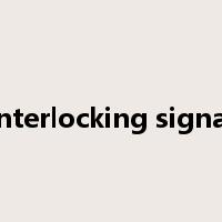 interlocking signal是什么意思