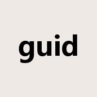 guid是什么意思
