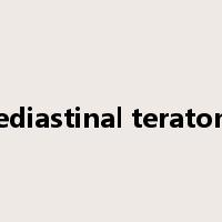 mediastinal teratoma是什么意思