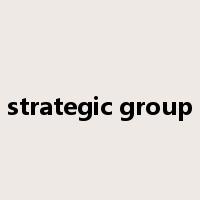 strategic group是什么意思