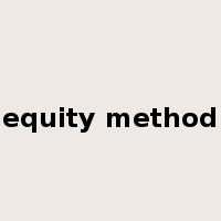 equity method是什么意思