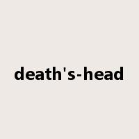 death's-head是什么意思