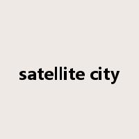 satellite city是什么意思